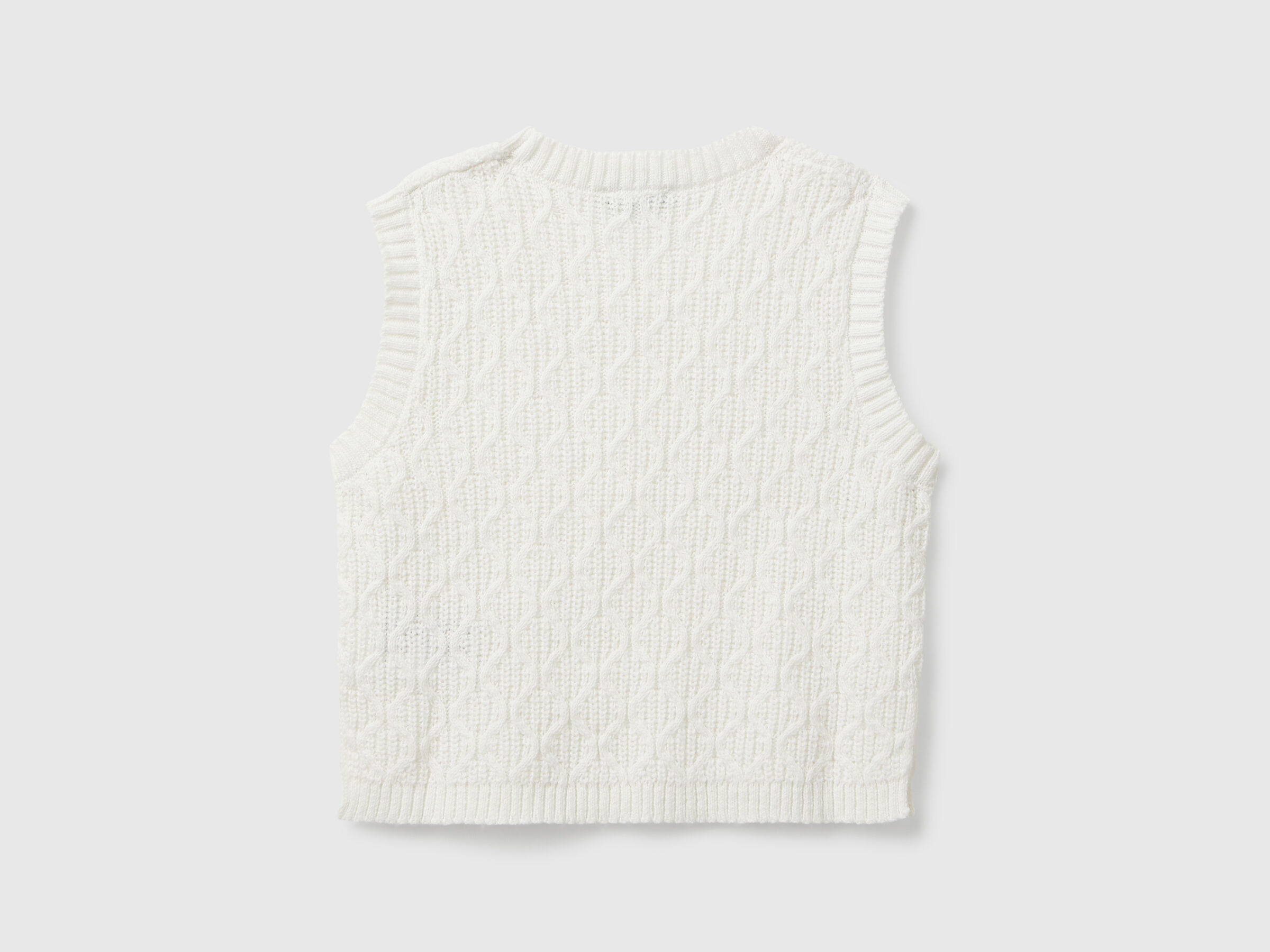 SLEEVELESS SWEATER Junior Girl image number 2